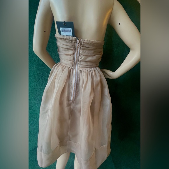 Cynthia rowley organza flower strapless dress - Picture 4 of 7